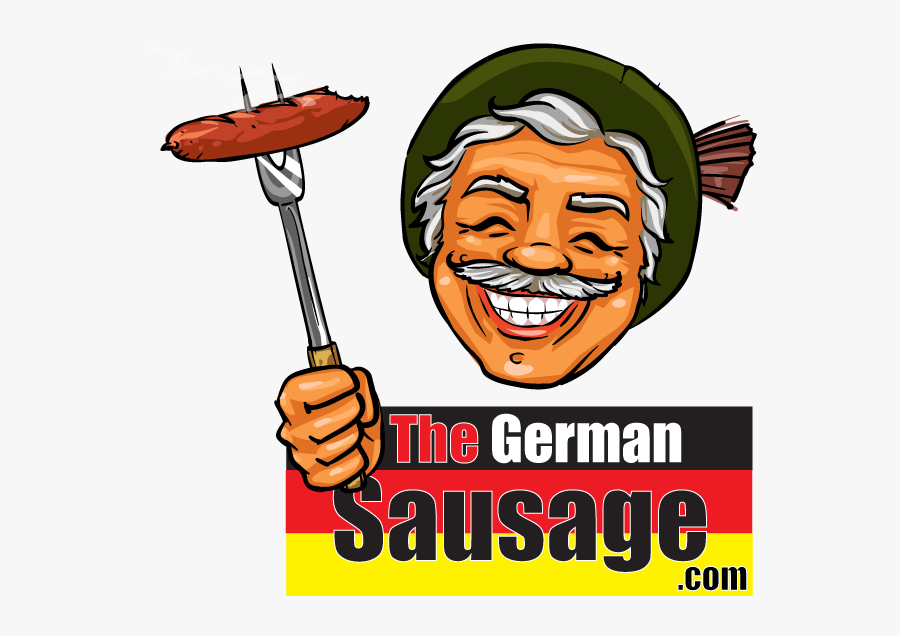 The German Fine Sausages - German Sausage Germany Cartoon, Transparent Clipart