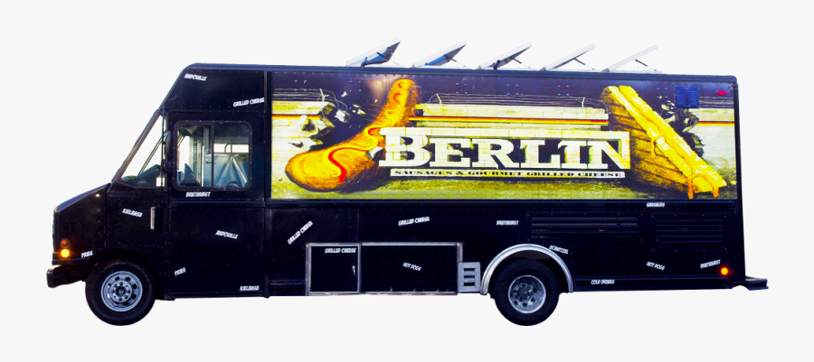 Transparent Food Truck Clipart - Commercial Vehicle, Transparent Clipart