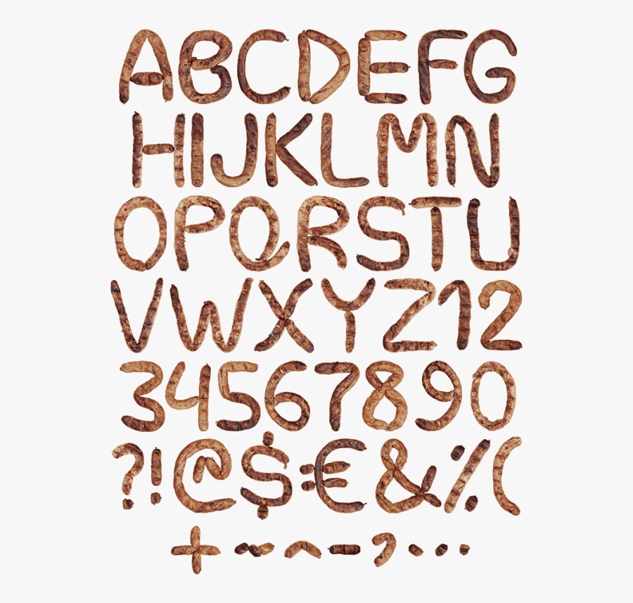 Clip Art Picnic Fonts - Calligraphy, Transparent Clipart