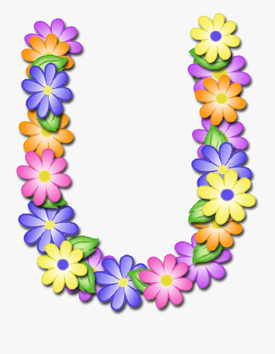 0 Db880 14c13b66 Xl - Letter U Floral Clipart, Transparent Clipart