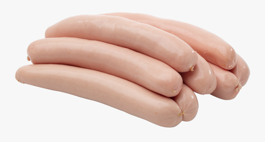 Thin Pork Sausages, Transparent Clipart