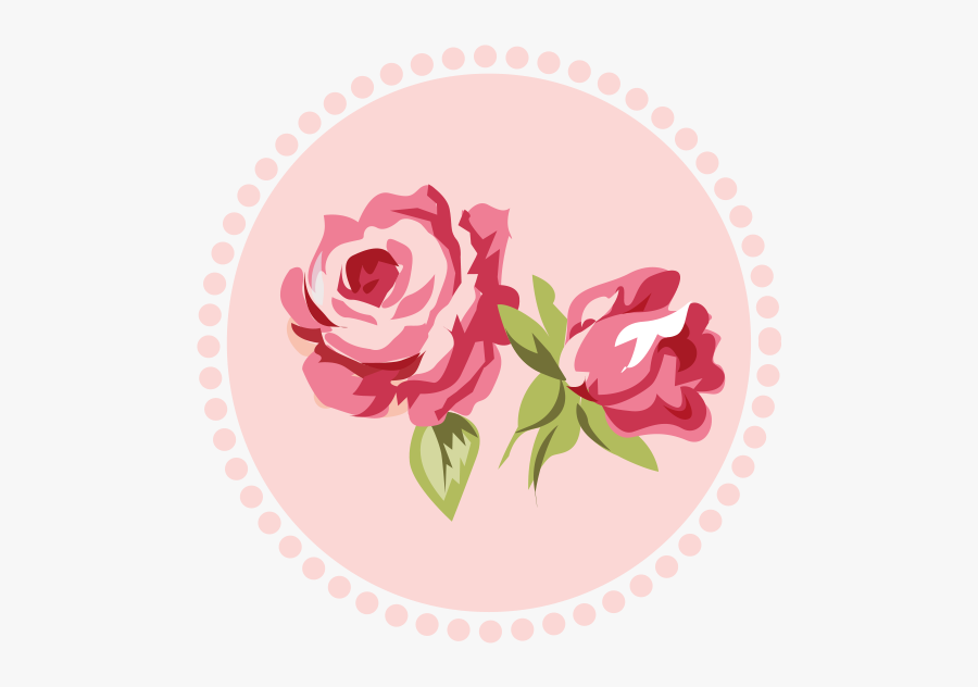 Shabby Chic Pink - Shabby Chic Rose Clipart, Transparent Clipart