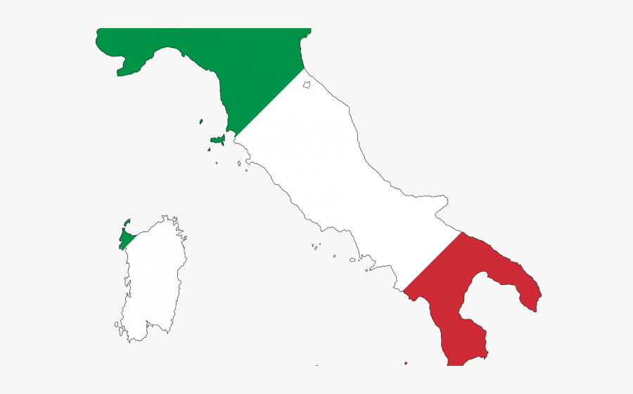 World Map Flag Clipart Png Transparent Png , Png Download - Map Of Italy, Transparent Clipart