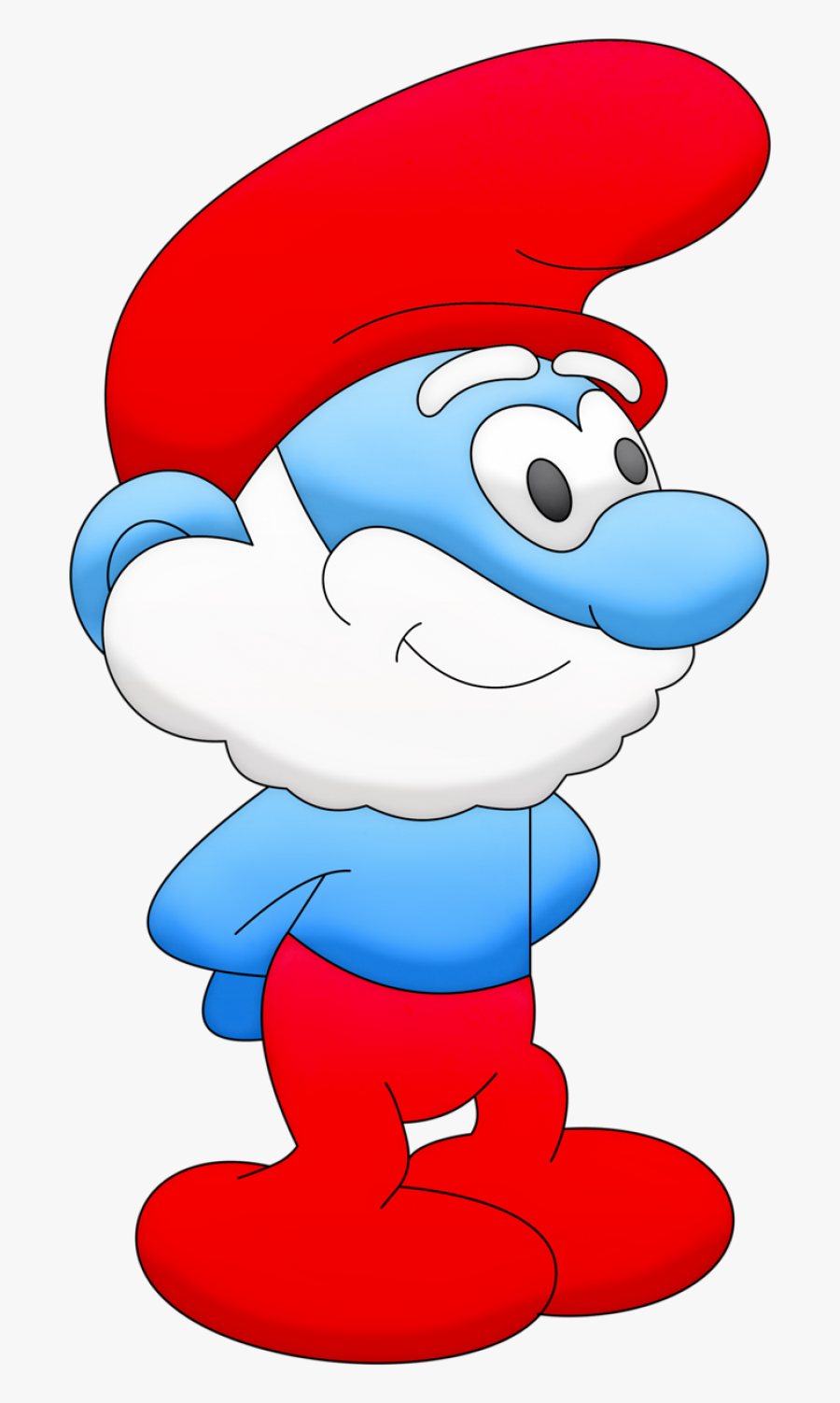 Papa Smurf Png Image - Smurf Png, Transparent Clipart