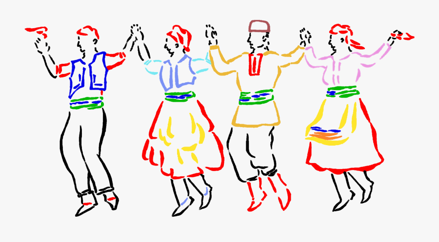 Turkish Folk Dance Clipart, Transparent Clipart
