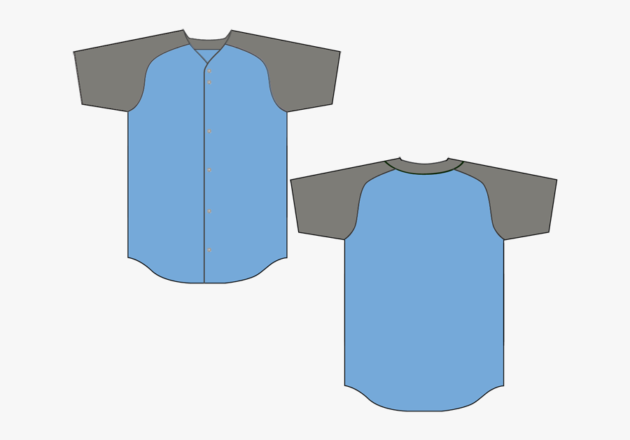 Js6000 Sublimated Baseball Jerseys - Illustration, Transparent Clipart