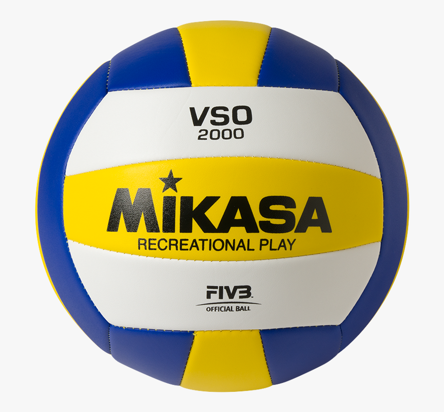 Transparent Png Volleyball - Mikasa Vso2000, Transparent Clipart