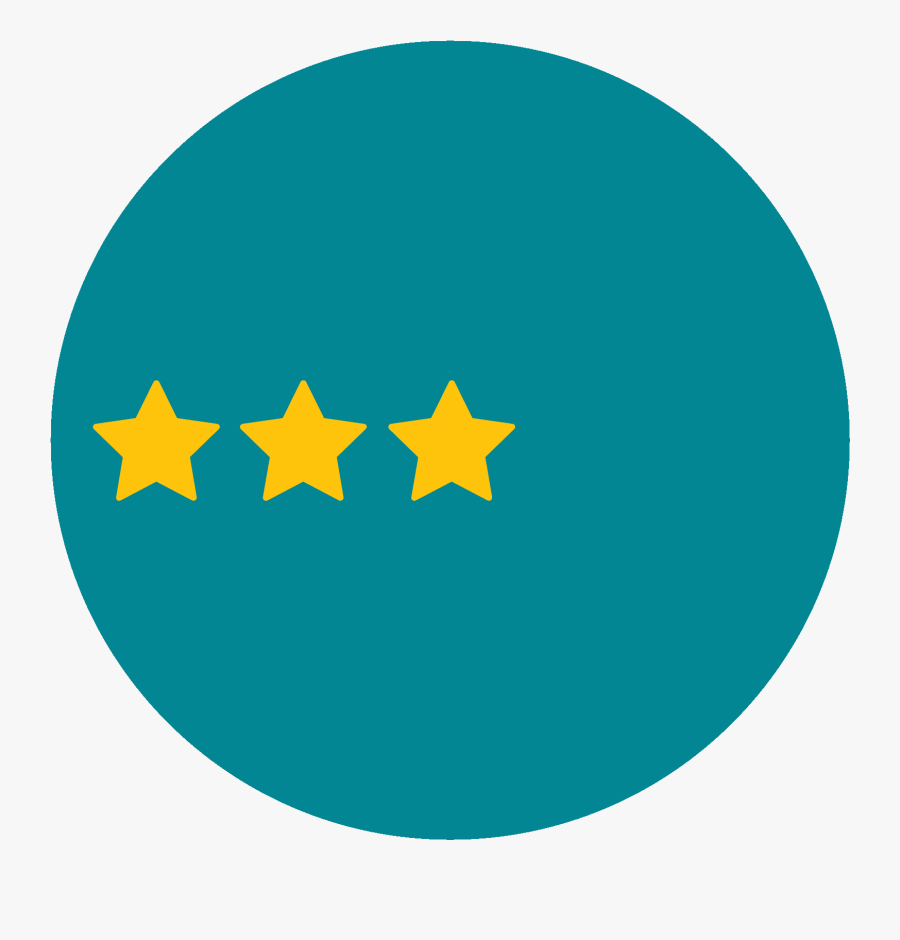 Three Of Five Stars Icon , Png Download - Review Us On G2 Crowd, Transparent Clipart