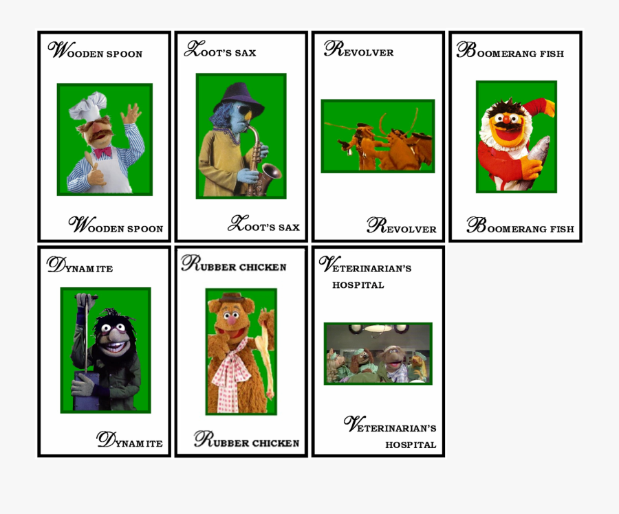 Muppets Figures, Or From A Dollhouse Shop , Include - Cartoon, Transparent Clipart