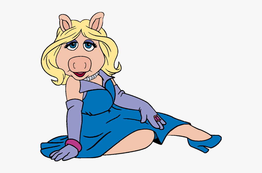 Muppets Coloring Page Free And Printable - Miss Piggy Clip Art, Transparent Clipart