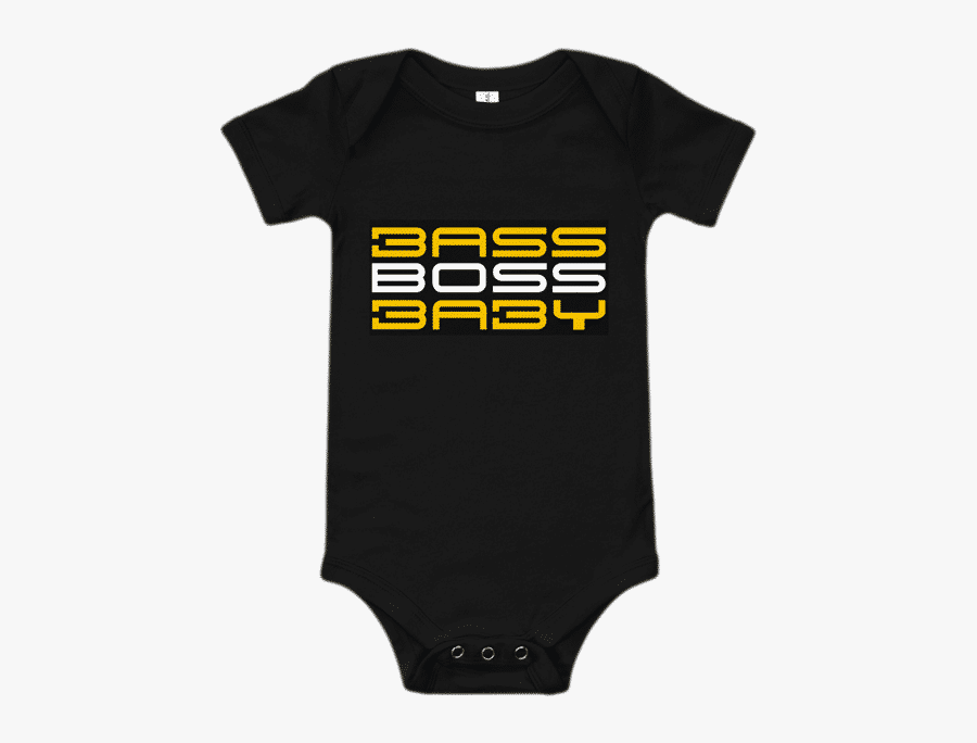 Bassboss Baby Onesie - Infant Bodysuit, Transparent Clipart