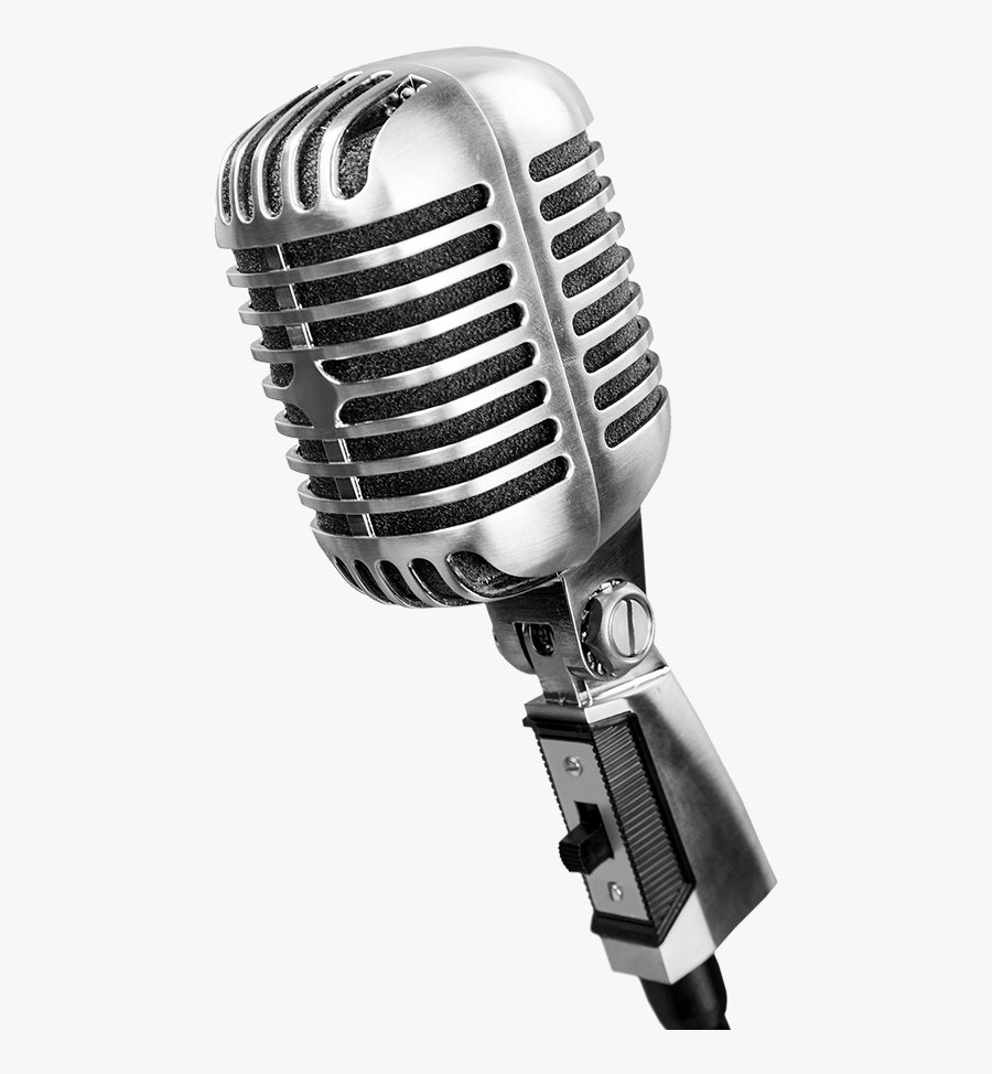 Transparent Podcast Microphone Png - Mic Stand Up Png , Free