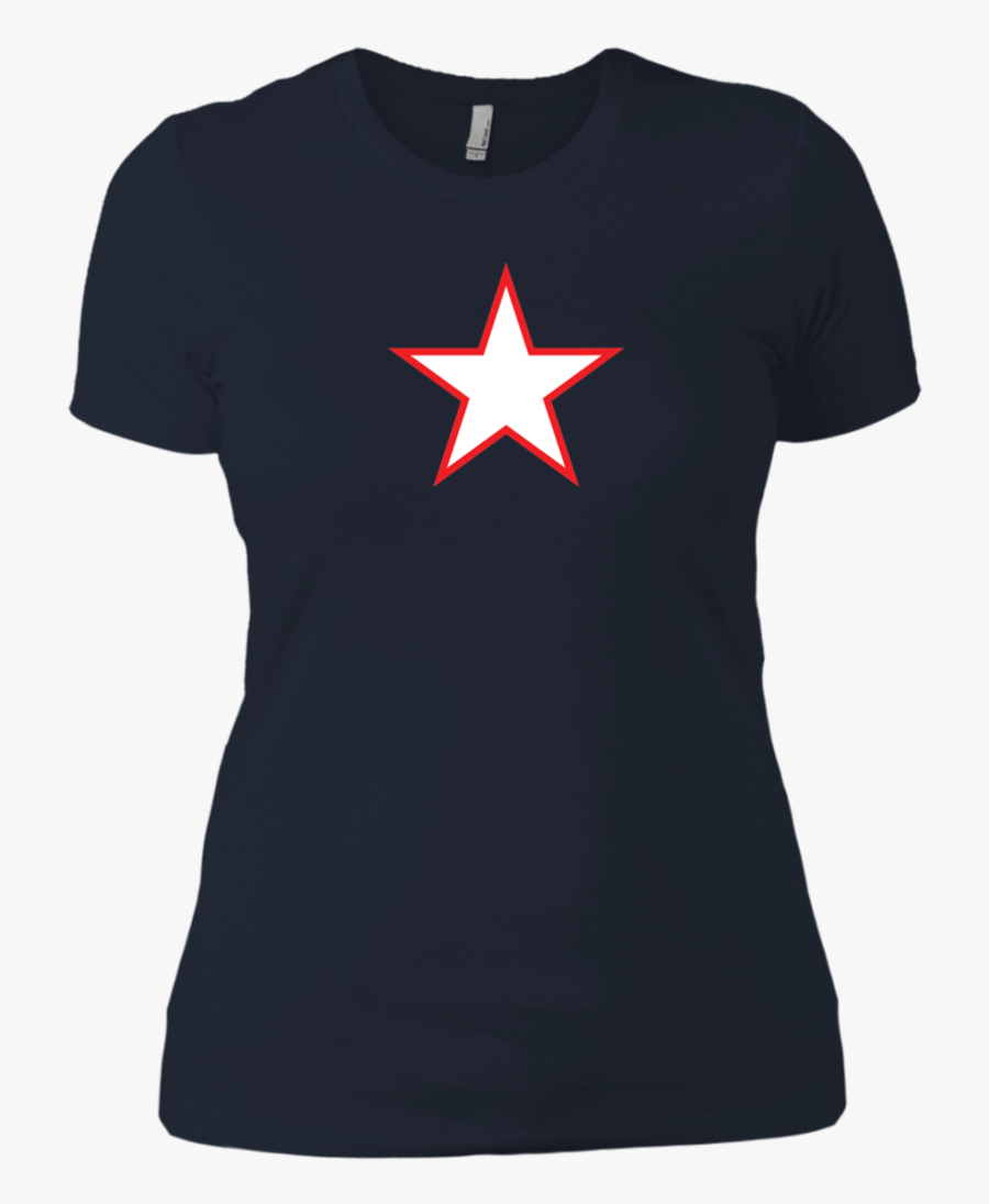 Patriotic Star Ladies - Active Shirt, Transparent Clipart