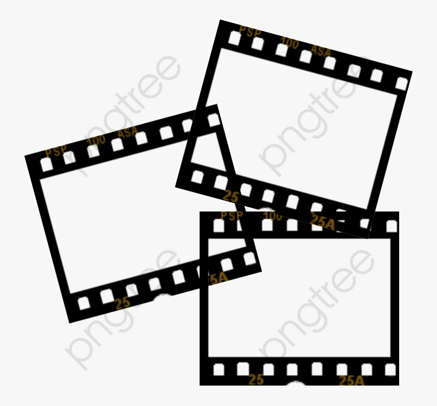 Transparent Background Film Strip Png, Transparent Clipart