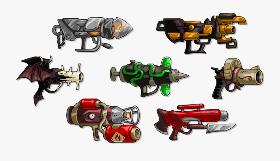 Clipart Gun Flamethrower - Firearm, Transparent Clipart