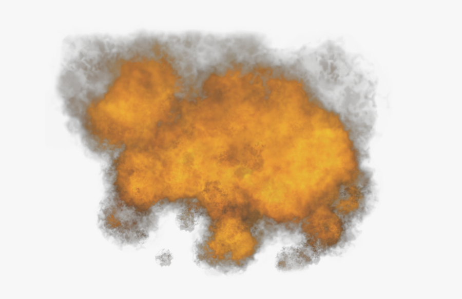 Orange Smoke Clip Art, Transparent Clipart