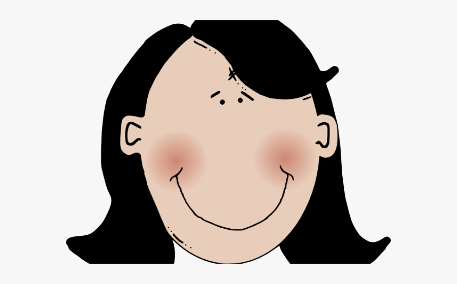 Clipart Black Hair, Transparent Clipart