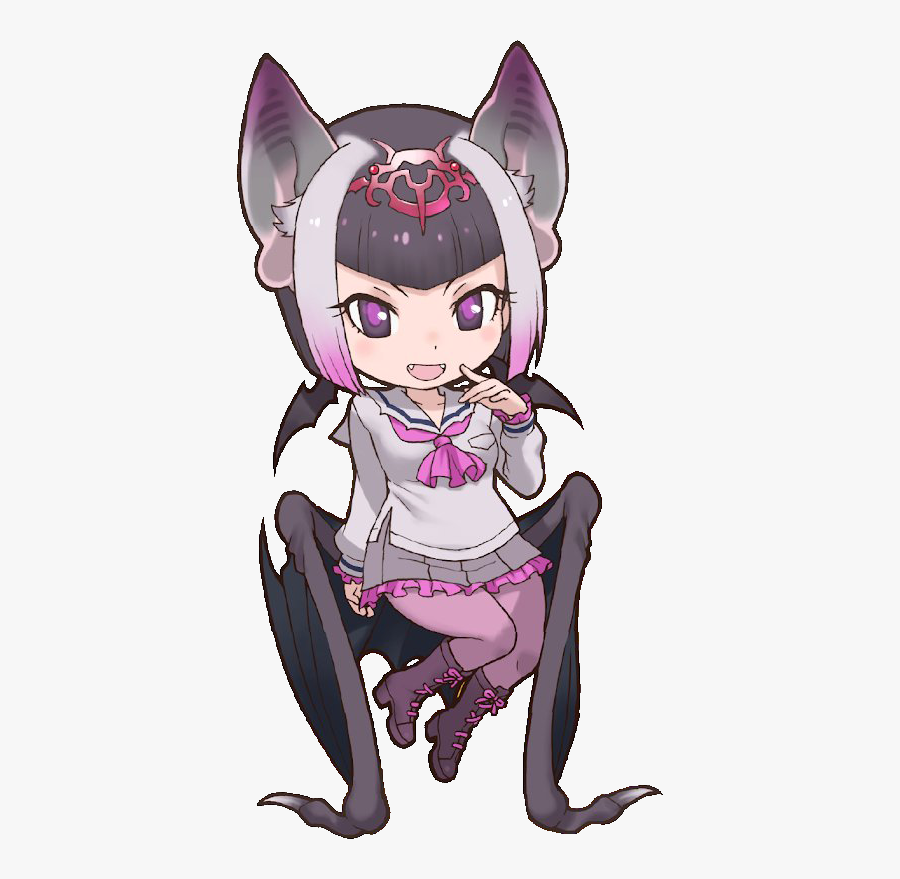 Transparent Vampire Fang Png - Kemono Friends Vampire Bat, Transparent Clipart