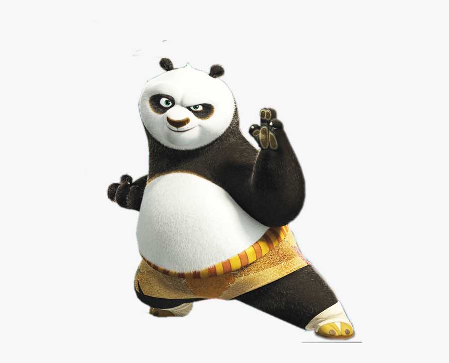 Transparent Po Png - Kung Fu Panda Characters Po, Transparent Clipart