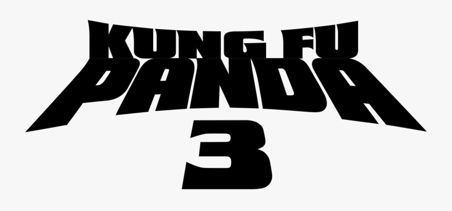 Kung Fu Panda Title, Transparent Clipart