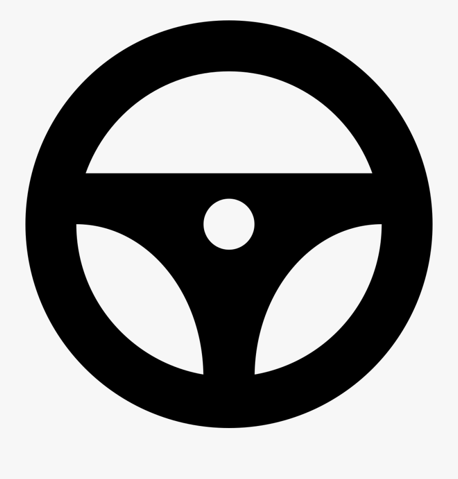 Driving Clipart Steering Wheel - Car Steering Wheel Icon, Transparent Clipart