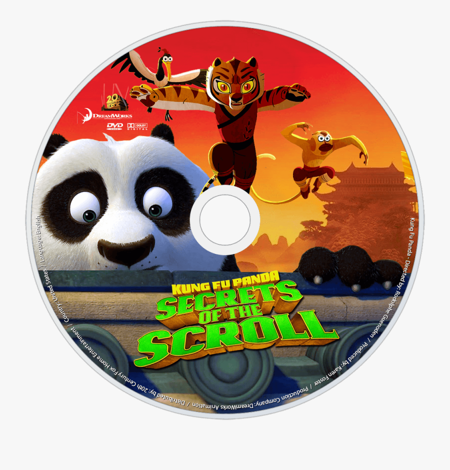 Kung Fu Panda Secrets Of The Scroll Dvd, Transparent Clipart