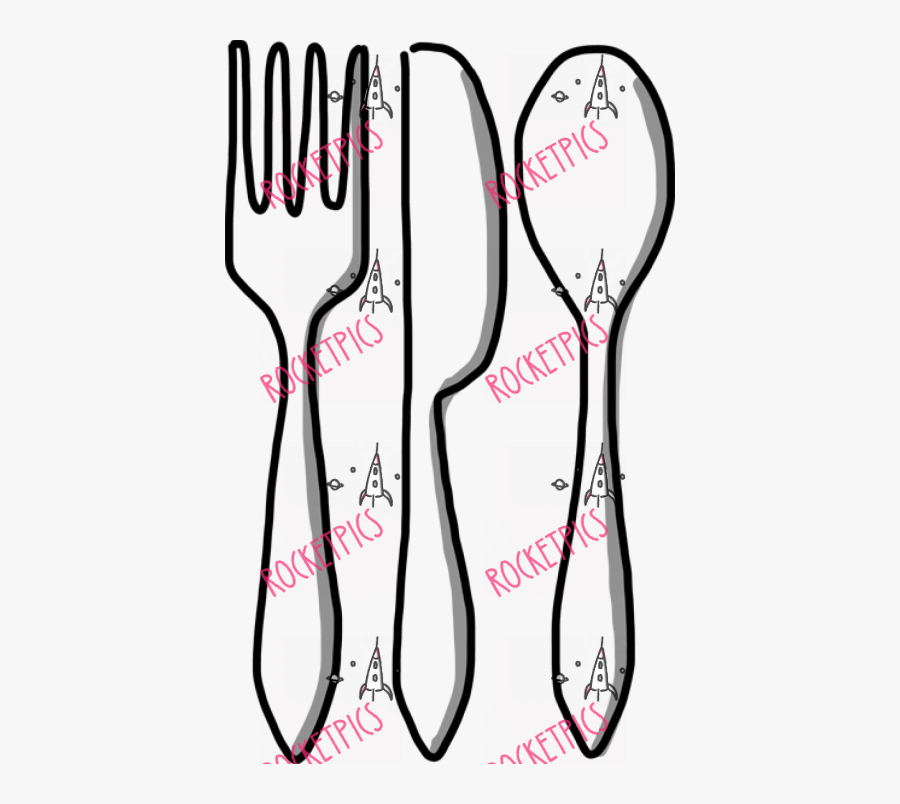 Fork Knife Spoon, Transparent Clipart