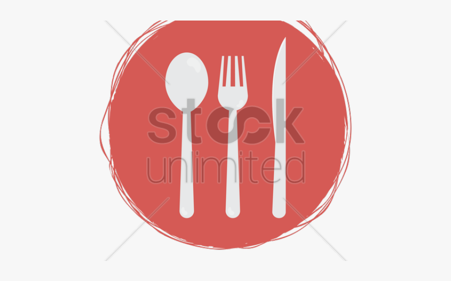 Fork Clipart Pink Spoon - Knife, Transparent Clipart
