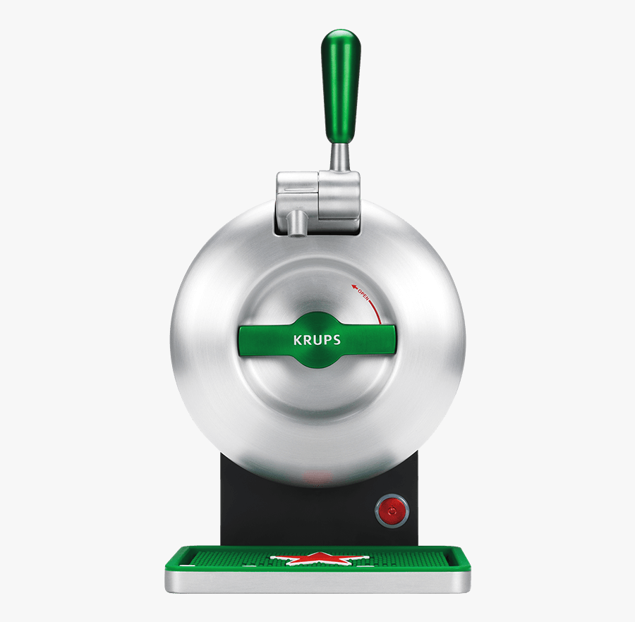 Transparent Keg Tap Clipart - Heineken Home Beer Pump, Transparent Clipart