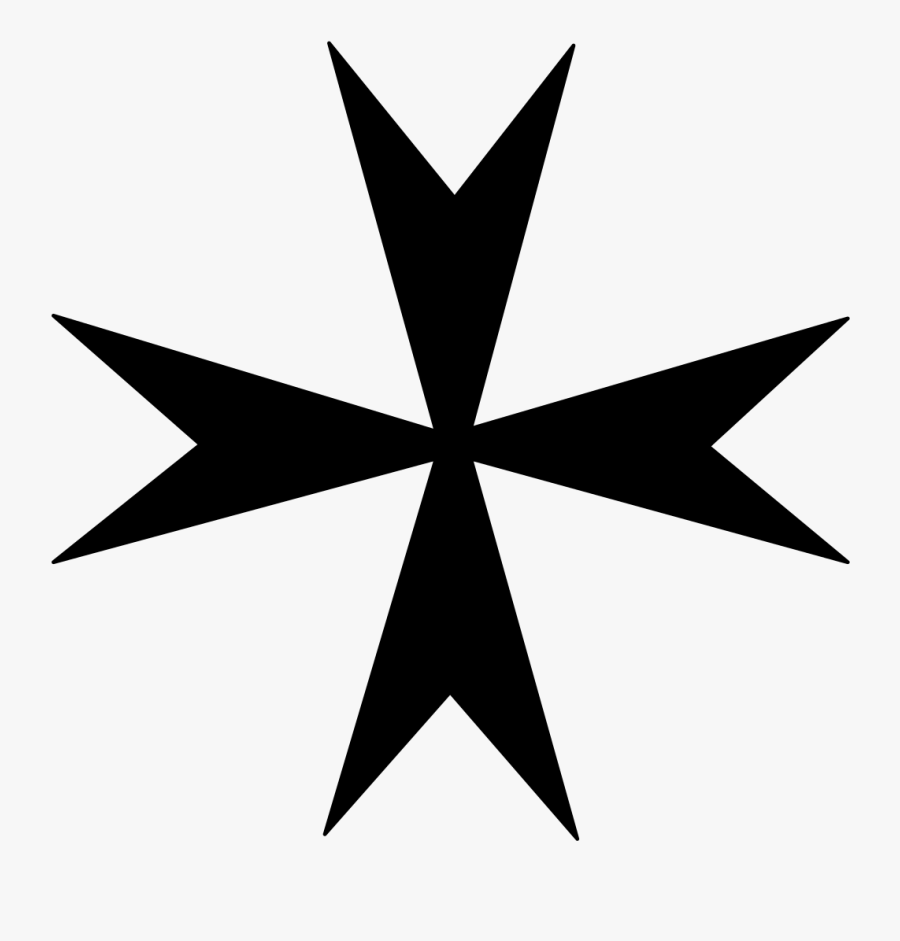 Malta Crusades Maltese Cross Christian Cross - Ordo Militaris, Transparent Clipart