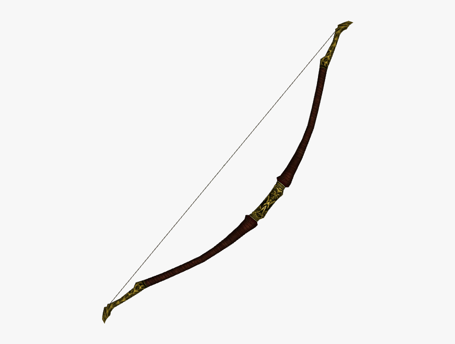Crusades Ranged Auto Weapon Bow Part - Longbow, Transparent Clipart