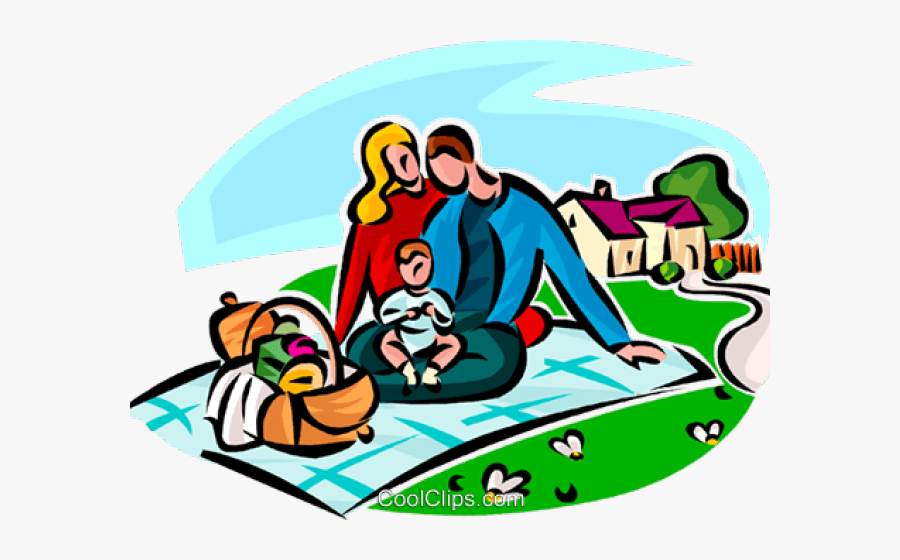 Family Picnic Clipart - Family Picnic Clipart Png, Transparent Clipart