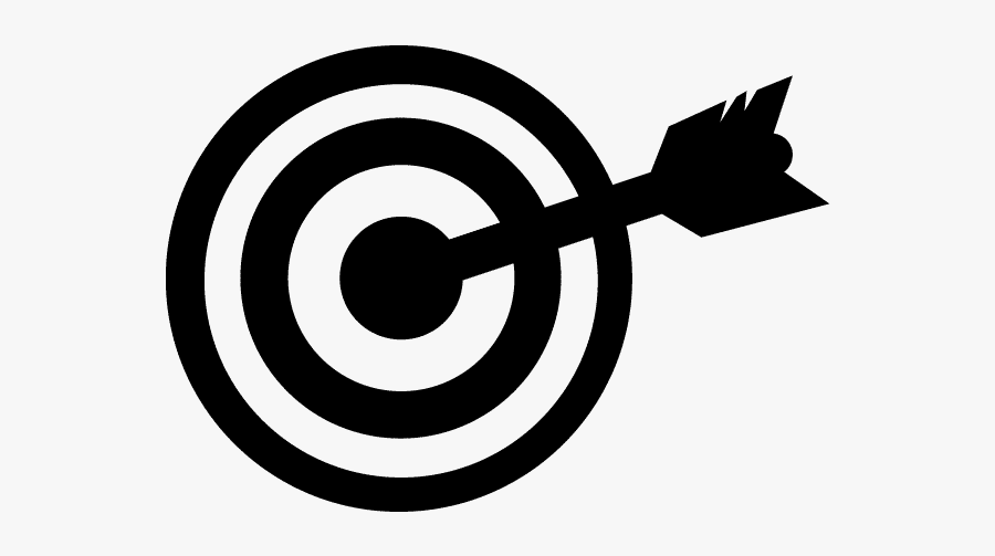 Bullseye Clipart Black And White - Bullseye Black Transparent, Transparent Clipart