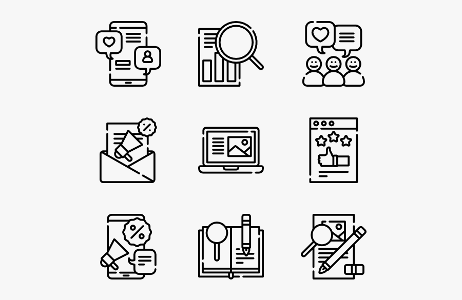 Goal Vector Customer Target - White Icons Png, Transparent Clipart