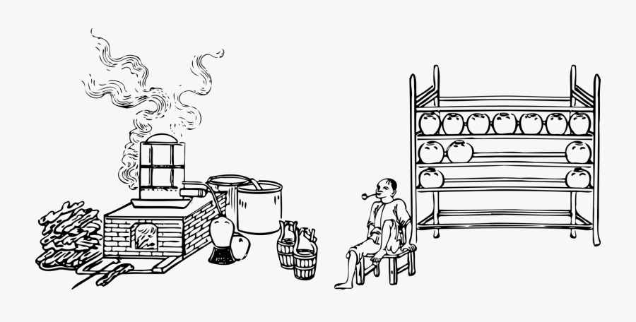 Line Art,cartoon,coloring Book - Distillery Clip Art, Transparent Clipart