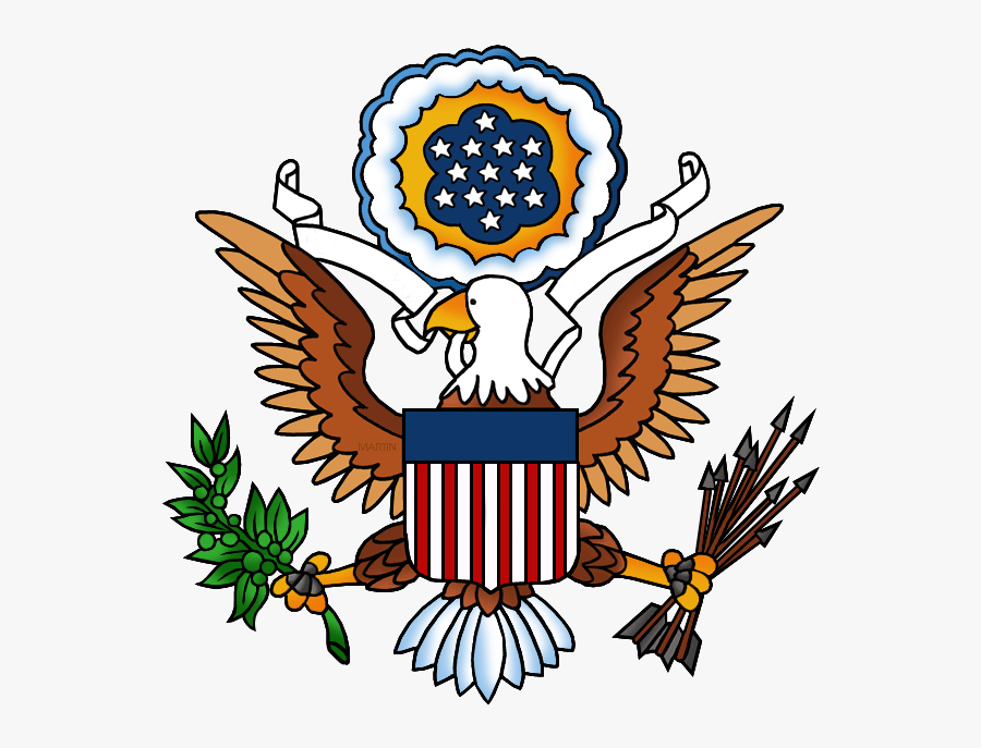 Great Seal Of The United States - United States Symbol Clipart, Transparent Clipart