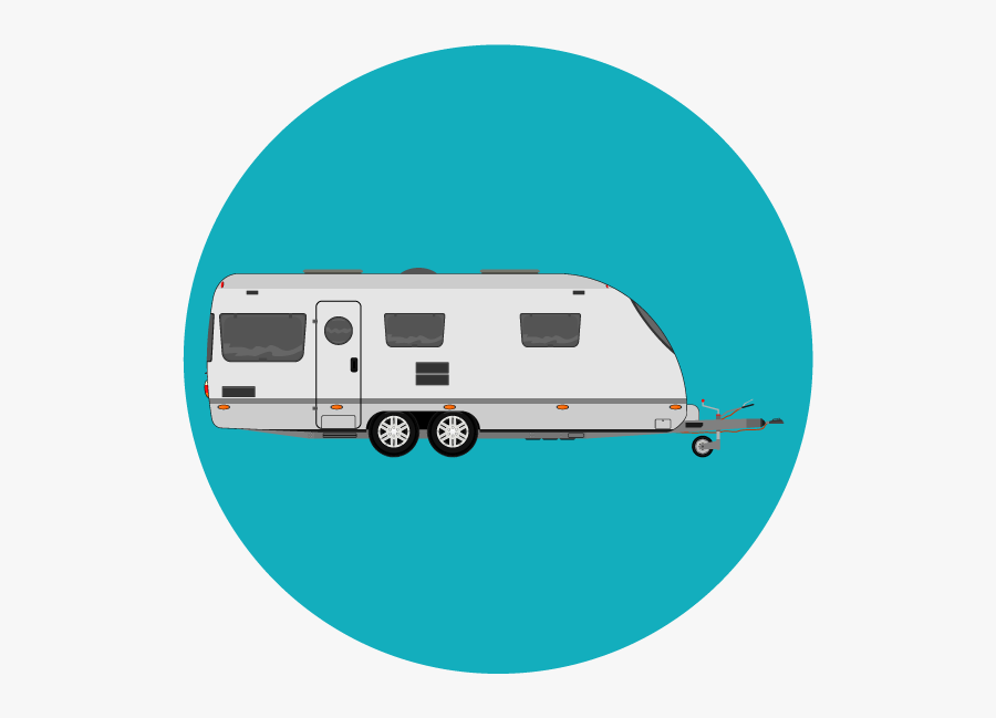 Caravan, Transparent Clipart