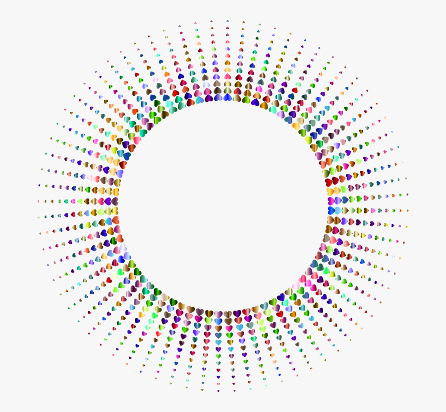 Oval,circle,line - Circular Floor Plan With Dimension, Transparent Clipart