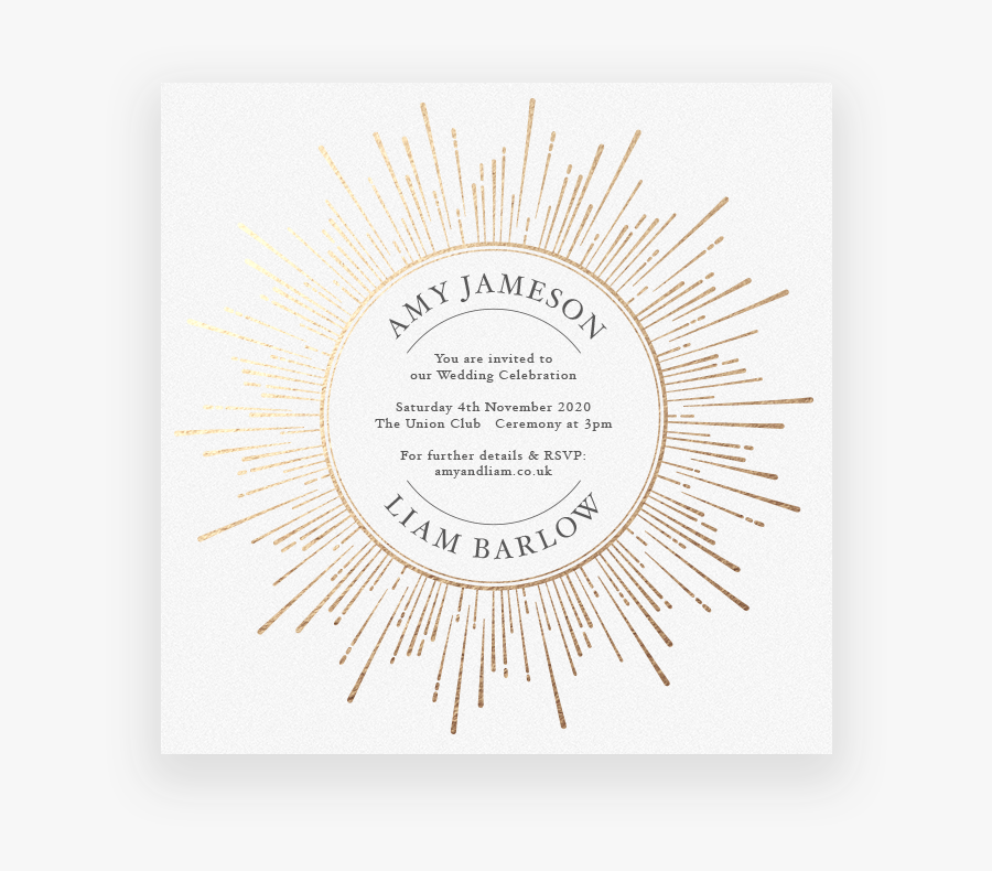 Clip Art Invitation Mock Ups - Circle, Transparent Clipart