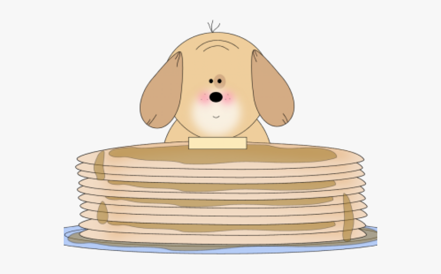 Dog Eating Breakfast Clipart , Transparent Cartoons - Dog Eating Breakfast Cartoon, Transparent Clipart