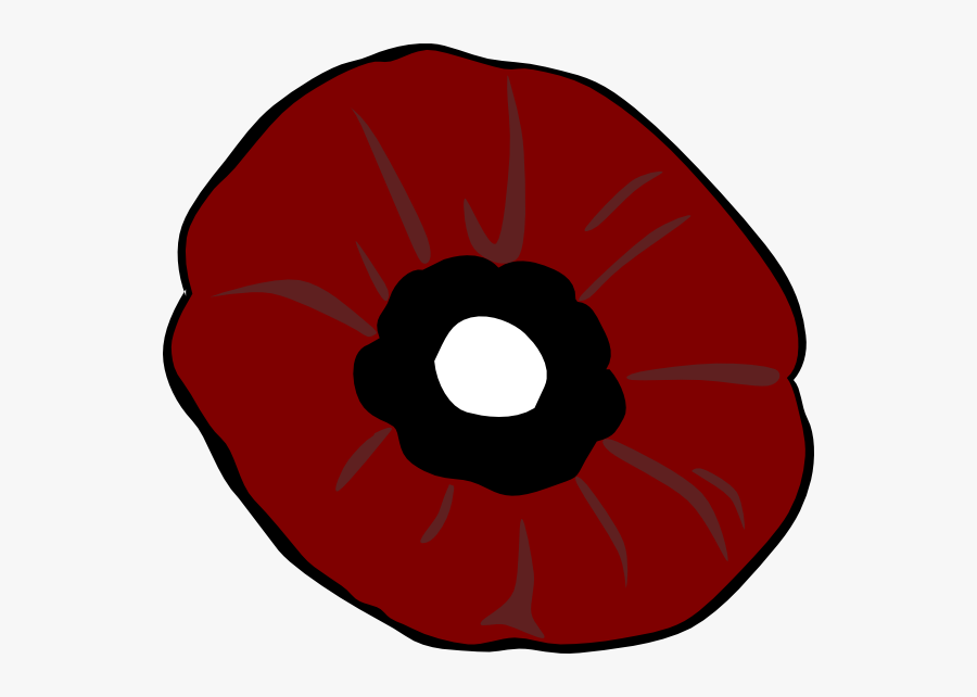Plain Poppy Clip Art At Clker - Circle, Transparent Clipart