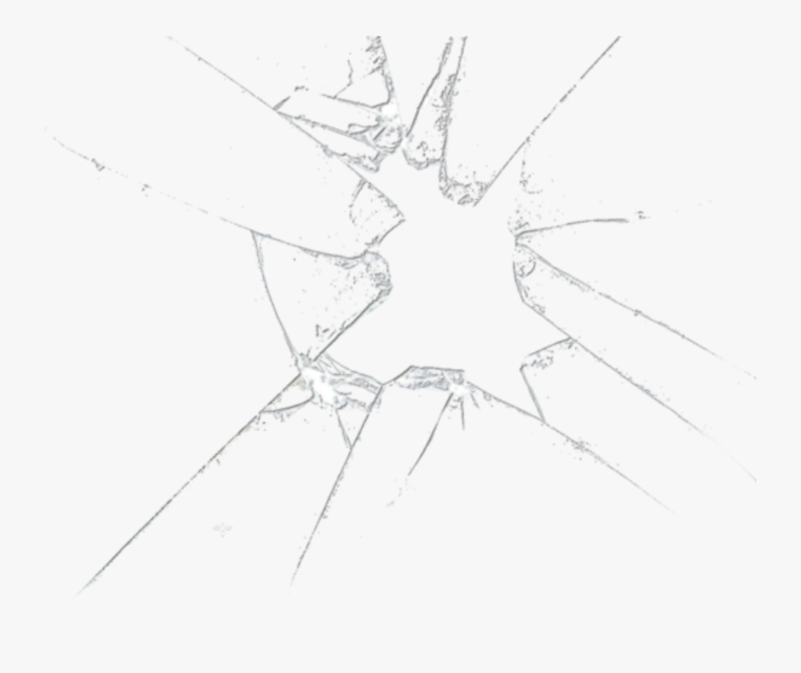 Transparent Shattered Glass Png - Broken Glass No Background, Transparent Clipart