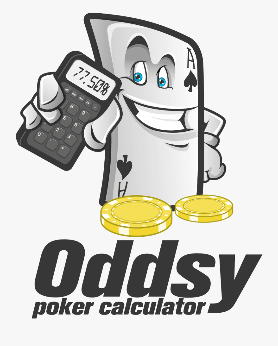 Oddsy - Poker Calculator - Cartoon, Transparent Clipart