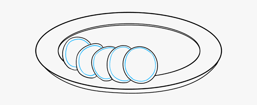 How To Draw Salad - Circle, Transparent Clipart
