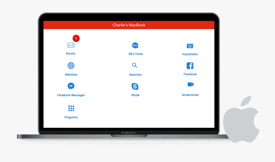 Webwatcher Mac Macbook Monitoring - Webwatcher, Transparent Clipart