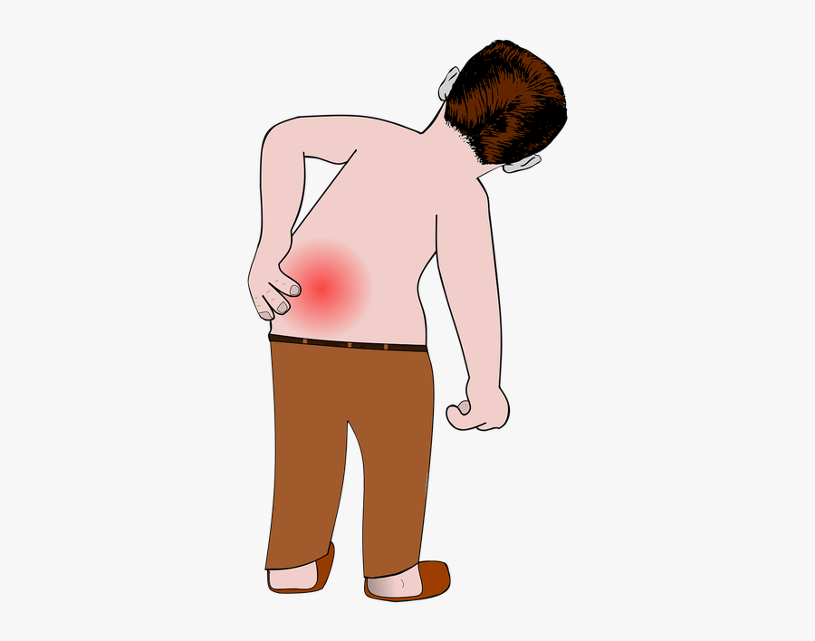 Move Back Pain Pain - Dolor De Espalda Png, Transparent Clipart
