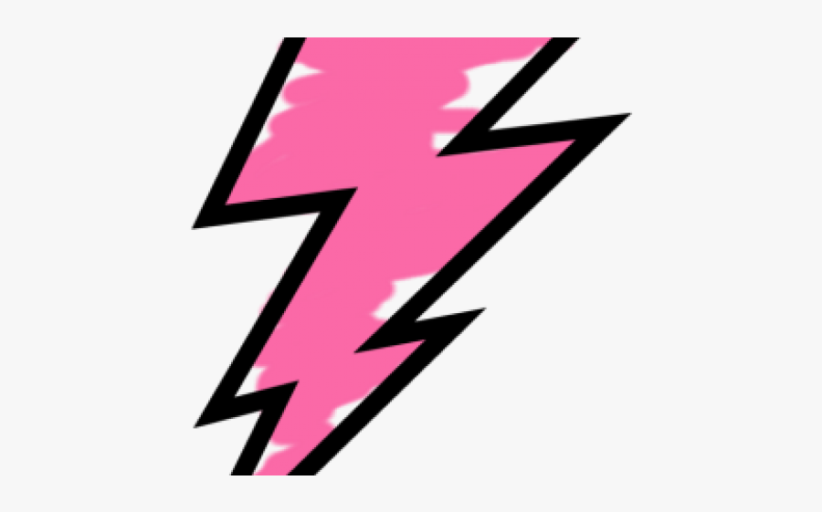 Lightning Bolt Clipart Horizontal Pink Lightning Bolt Png , Free