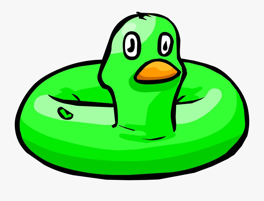 Club Penguin Duck Floatie Clipart , Png Download - Club Penguin Duck, Transparent Clipart