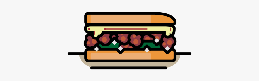 Xl Greek Chessesteak Sandwich, Transparent Clipart
