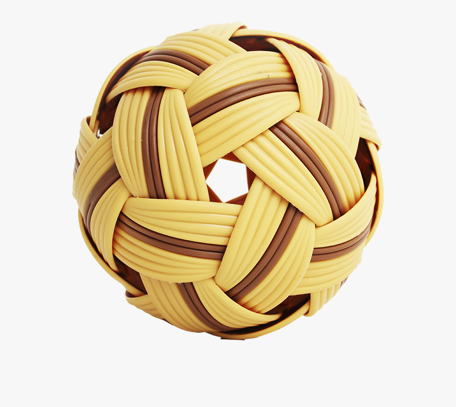 Transparent Rubber Band Ball Png - Sepak Takraw Ball Png, Transparent Clipart